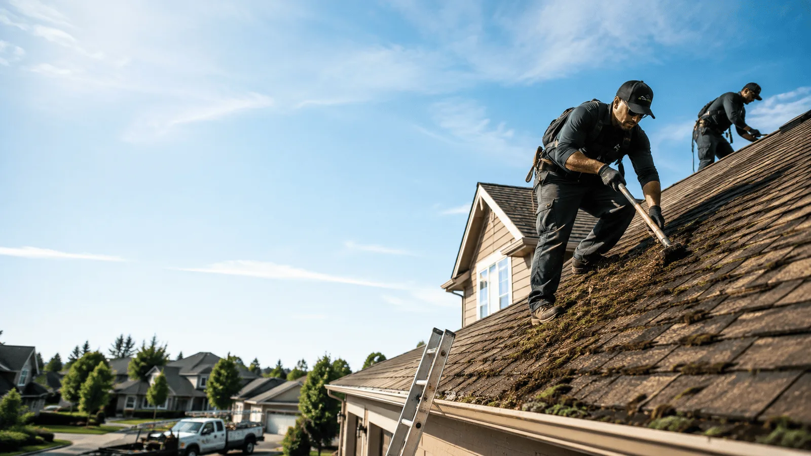 Roof Moss Removal in Whitt, TX near me